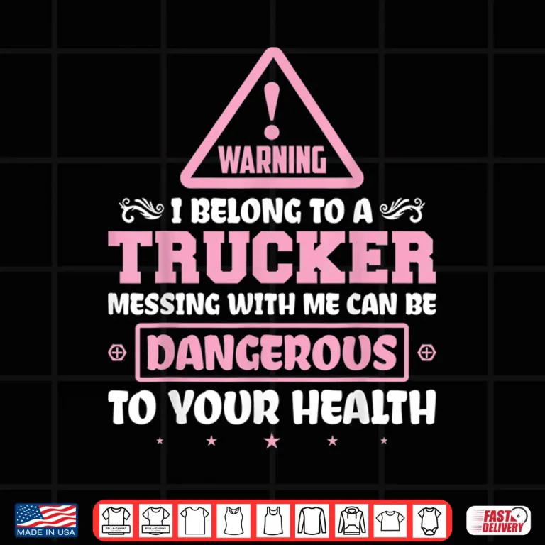 Design Professional Support Truck Driver Shirt