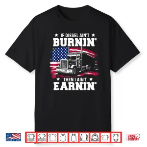 Semi Trailer Truck Driver Shirt