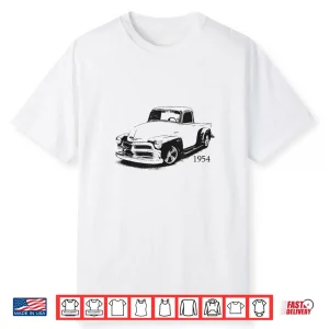Vintage 1954 Pickup Pick Up Truck Driver Shirt