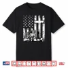 American Flag Christian Patriotic Semi Truck Driver Shirt
