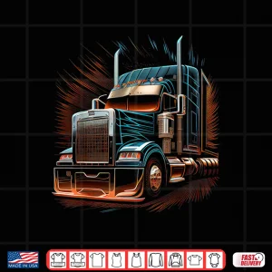 Design 18 Wheeler Truck Driver Trucker Shirt