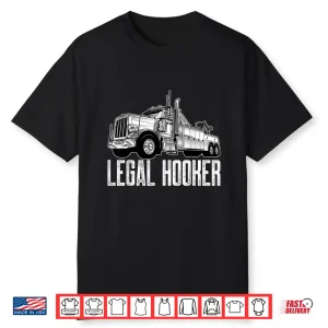 Big Wrecker Professional Service Tow Truck Driver Shirt