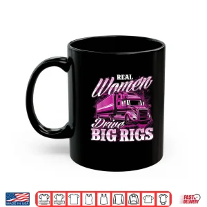 Mug Big Rigs Professional Semi Truck Driver Trucker Shirt