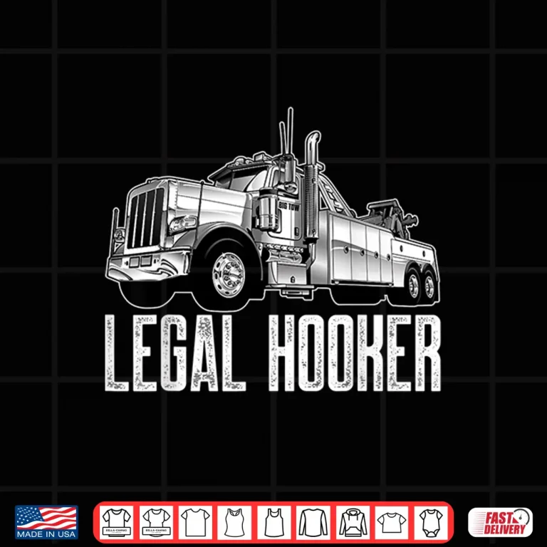 Design Big Wrecker Professional Service Tow Truck Driver Shirt