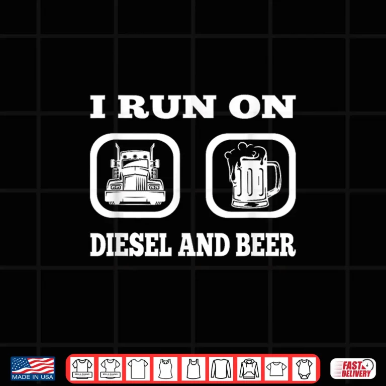 Design Diesel Performance Lover Truck Driver Trucker Shirt