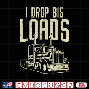 Design Logistics Expert Semi Truck Trucking Driver Trucker Shirt
