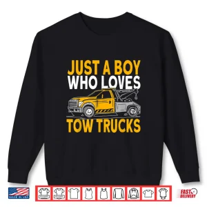 Sweatshirt Loves Tow Trucks Tow Truck Driver Shirt