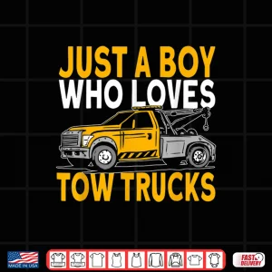 Design Loves Tow Trucks Tow Truck Driver Shirt