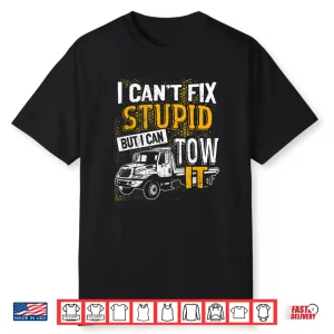 Professional Roadside Assistance Towing Truck Driver Shirt