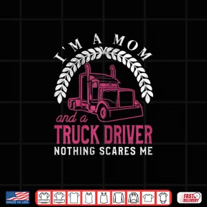 Design Professional Support Cool Truck Driver Trucker Shirt