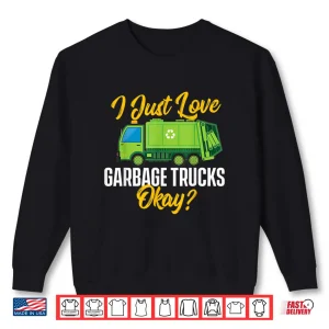 Sweatshirt Waste Trash Dump Garbage Truck Driver Shirt