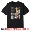 American Flag Faith Cross Christian Welding Shirt
