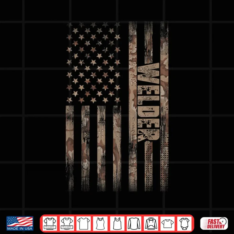 Design American Flag Gift Welding Shirt