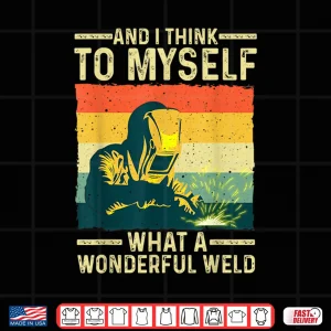 Design Blacksmith Worker Welding Design Vintage Shirt