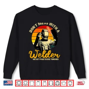 Sweatshirt Image On Back Of Shirt Welding Gift Shirt