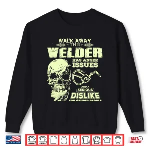 Sweatshirt Skull Graphic Welder Gift Shirt