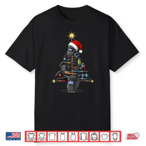 Christmas Tree Xmas Graphic Welding Shirt