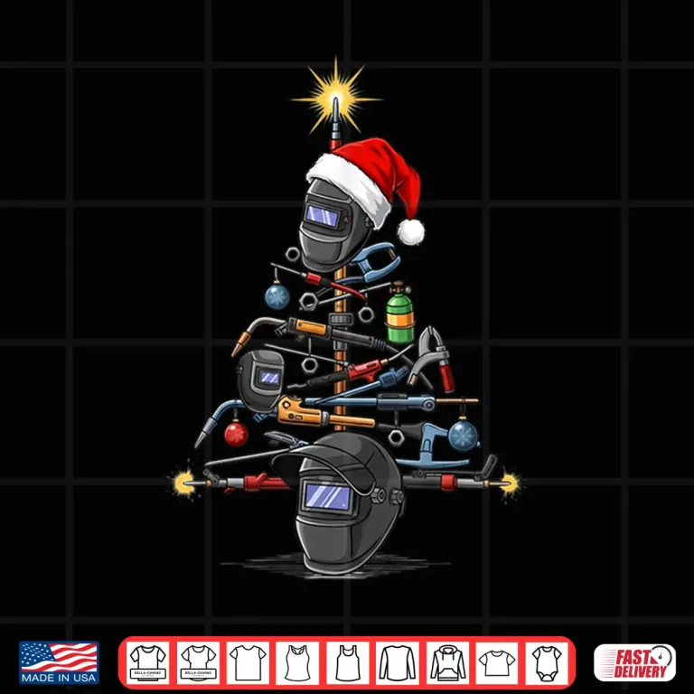 Design Christmas Tree Xmas Graphic Welding Shirt