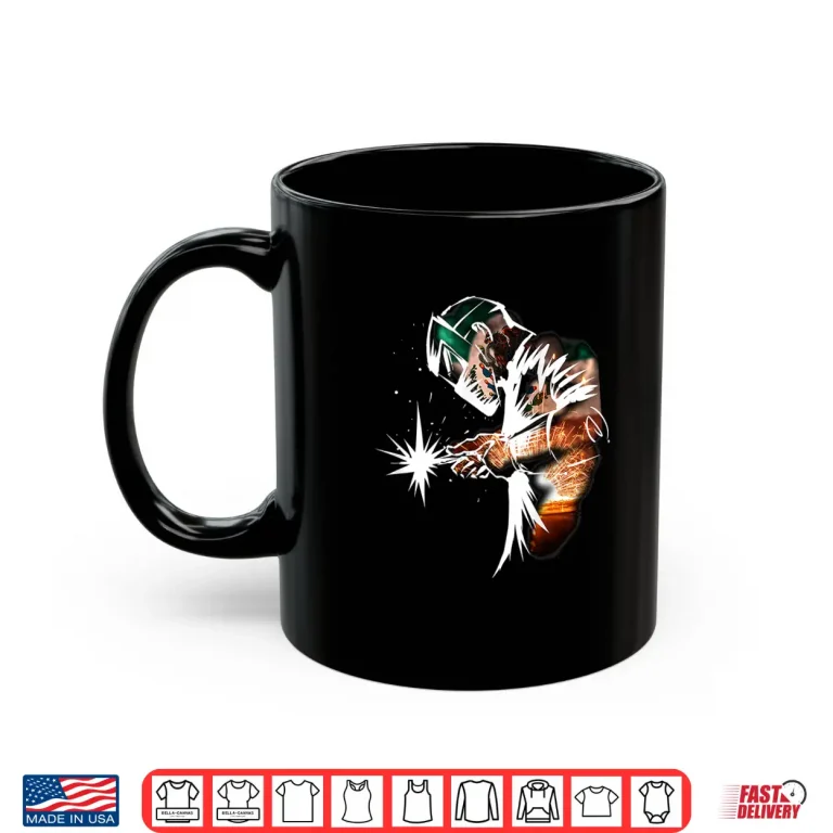 Mug El Soldador Mexican Flag Soldador Mexicano Welder Shirt
