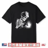 Skeleton Lovers Spooky Halloween Welder Shirt