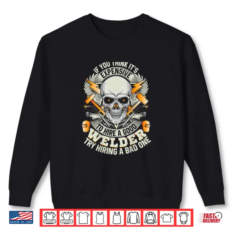 Sweatshirt Image On Back Of Shirt Gift Welder Welding Shirt
