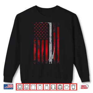 Patriotic Usa American Flag Gift Welder Vintage Shirt 1 Sweatshirt Patriotic USA American Flag Gift Welder Vintage Shirt