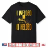 Tig  Mig Art Welding Welder Shirt