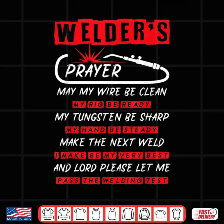Design Welding Prayer Shirt