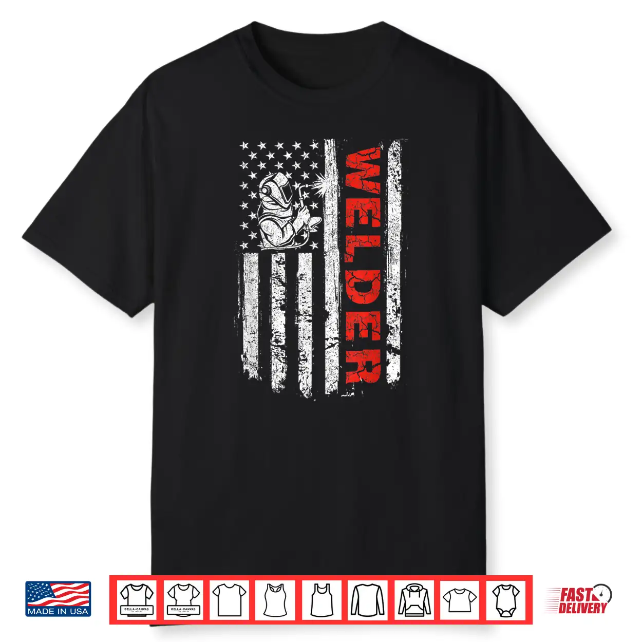 American Flag Iron Worker Construction Welder Shirt American Flag Iron Worker Construction Welder Shirt