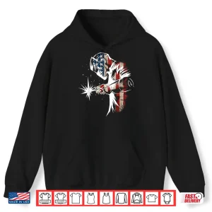 American Flag Usa Patriotic Welder Shirt 1 Hoodie American Flag Usa Patriotic Welder Shirt