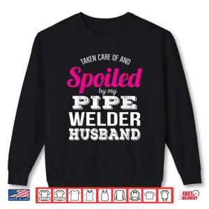 Sweatshirt Anniversary Gift Pipe Welder Shirt