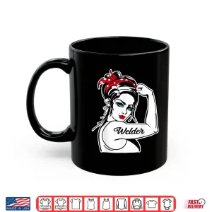 Mug Rosie The Riveter Pin Up Welder Shirt