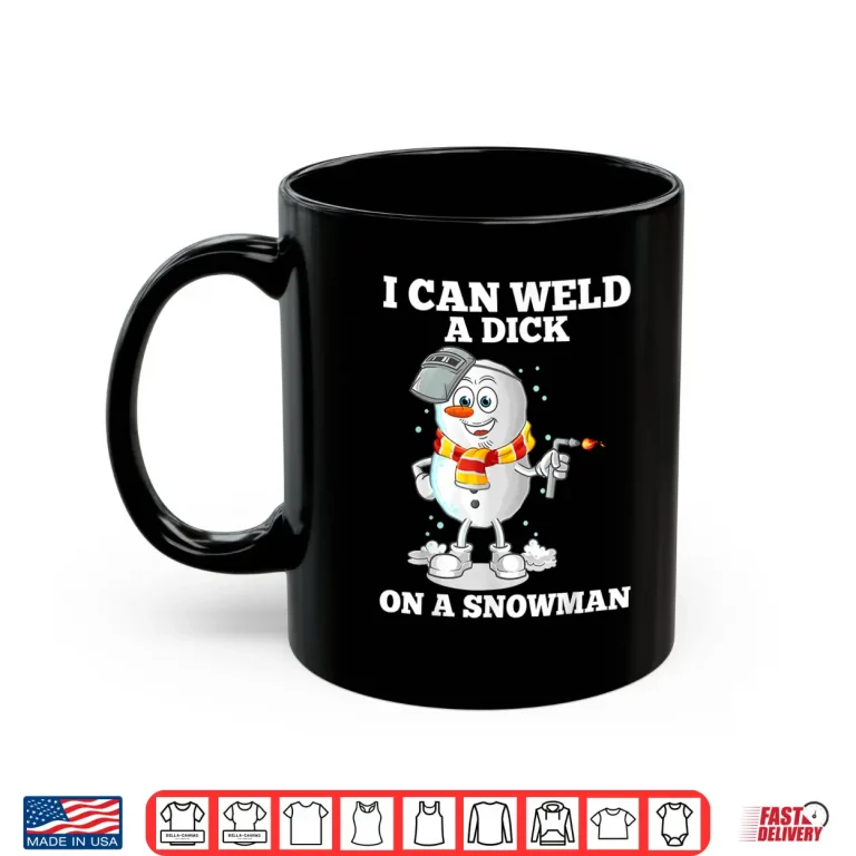 Mug Snowman Art Welder Welding Shirt