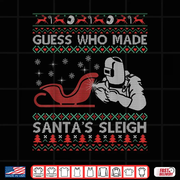 Design Ugly Xmas Pajamas Gift Welder Sweater Shirt