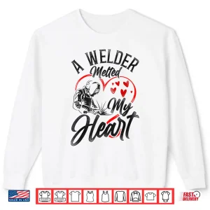 Valentines Day Welder Welding Vintage Shirt 2 Sweatshirt Valentines Day Welder Welding Vintage Shirt