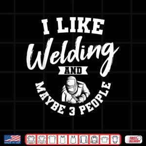 Design Helmet Metal Fabrication Fusing Mig Arc Welding Welder Lover Shirt