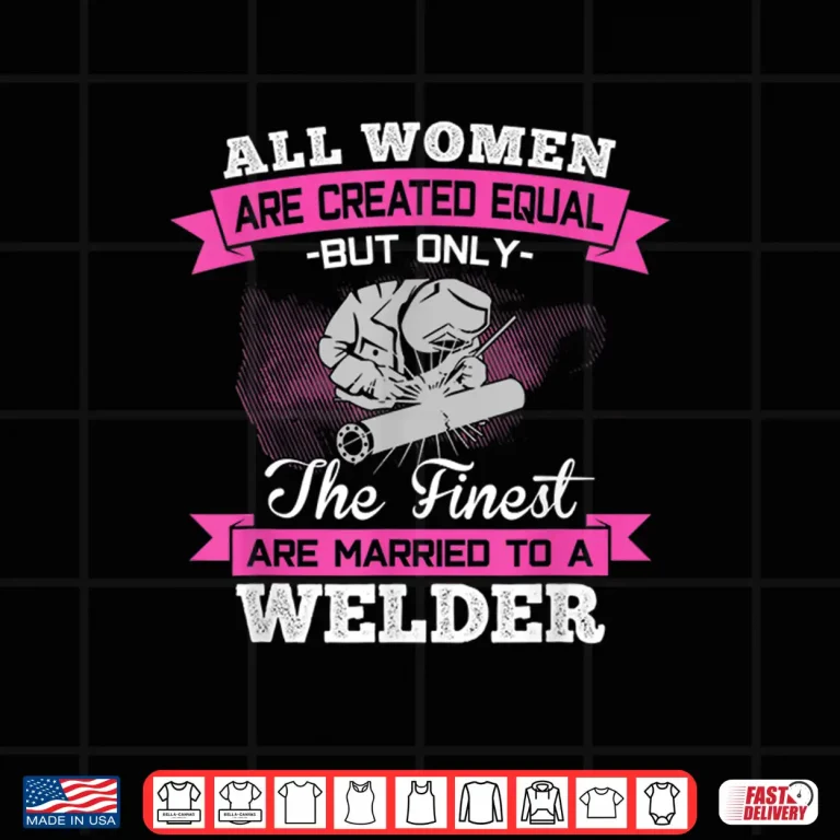 Design Married To A Professional Welder Gift Shirt