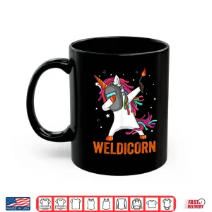 Mug Unicorn Lover Dabbing Dance Weldicorn Welding Welder Shirt