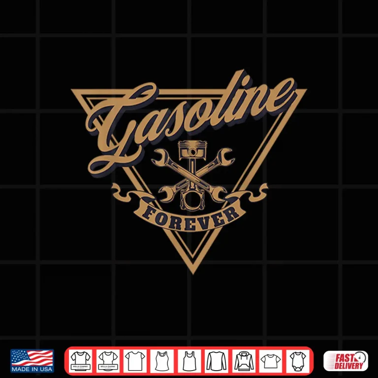 Design Gasoline Forever Mechanic Vintage Shirt