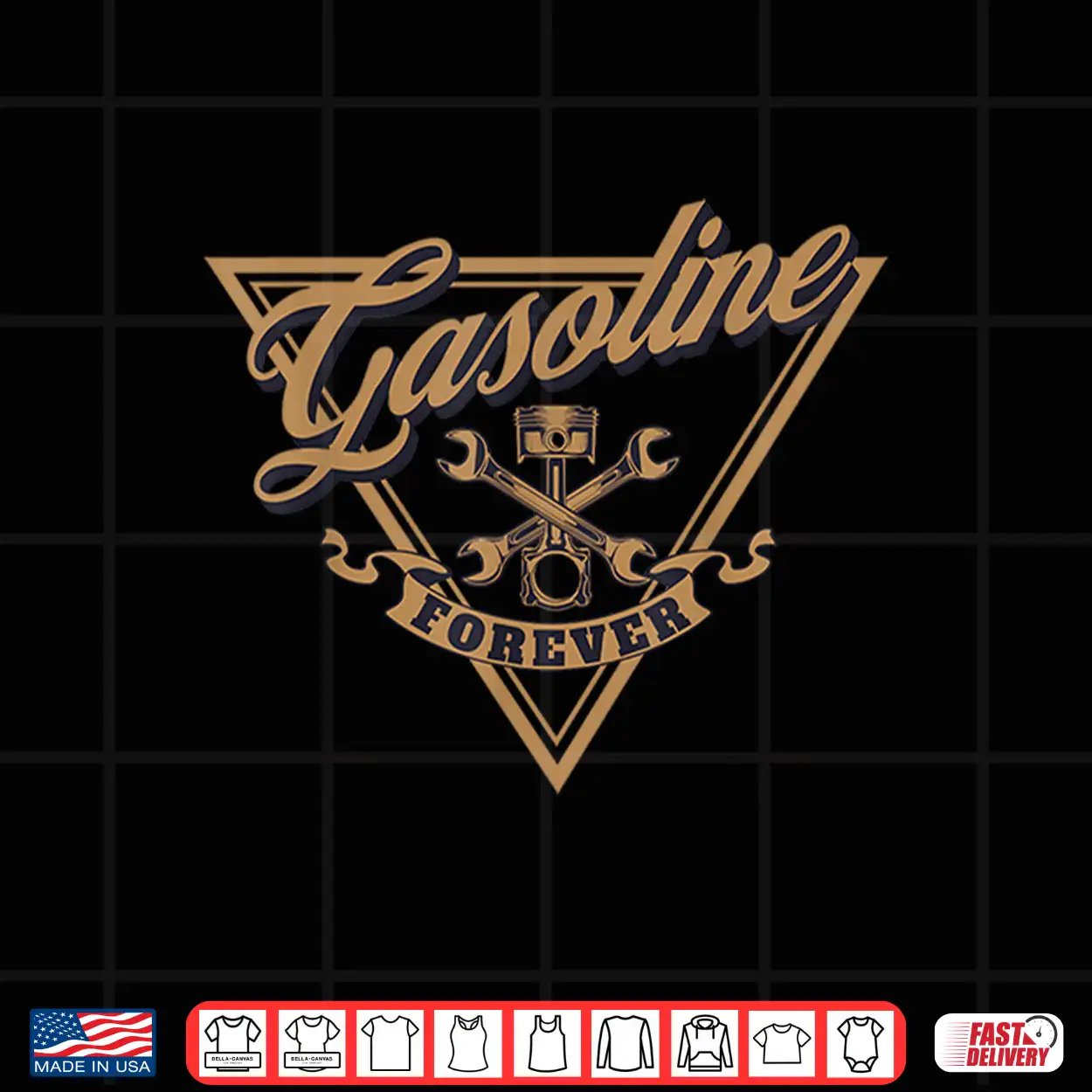 Gasoline Forever Mechanic Vintage Shirt Gasoline Forever Mechanic Vintage Shirt