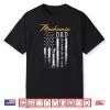 Like A Normal Parent Only Cooler Usa Flag Mechanic Shirt