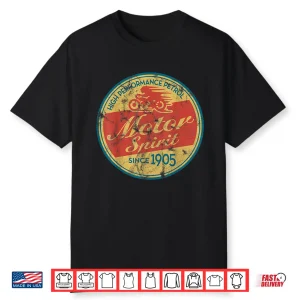 Motorcycle Distressed Vintage Shirt