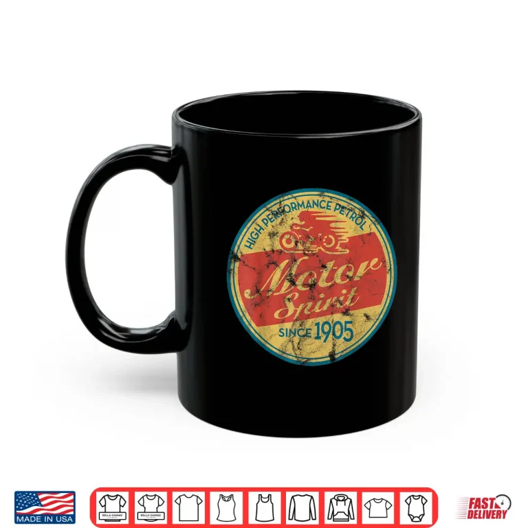 Mug Motorcycle Distressed Vintage Shirt
