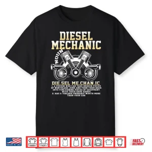 Noun Definition Diesel Mechanic Shirt