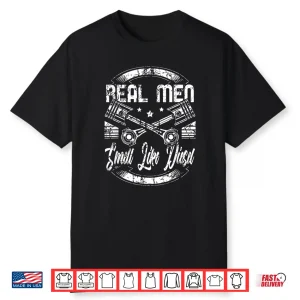 Real People Smell Like Diesel Mechanic Shirt
