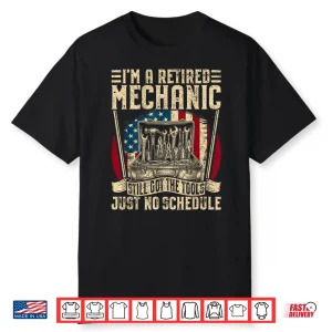 Tool Retirement Car Mechanic Shirt