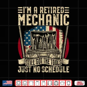 Design Tool Retirement Car Mechanic Shirt
