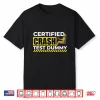 Certified Crash Test Dummy Auto Mechanic Shirt
