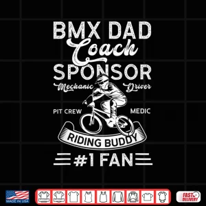 Design Coach Sponsor Driver Bmx Shirt