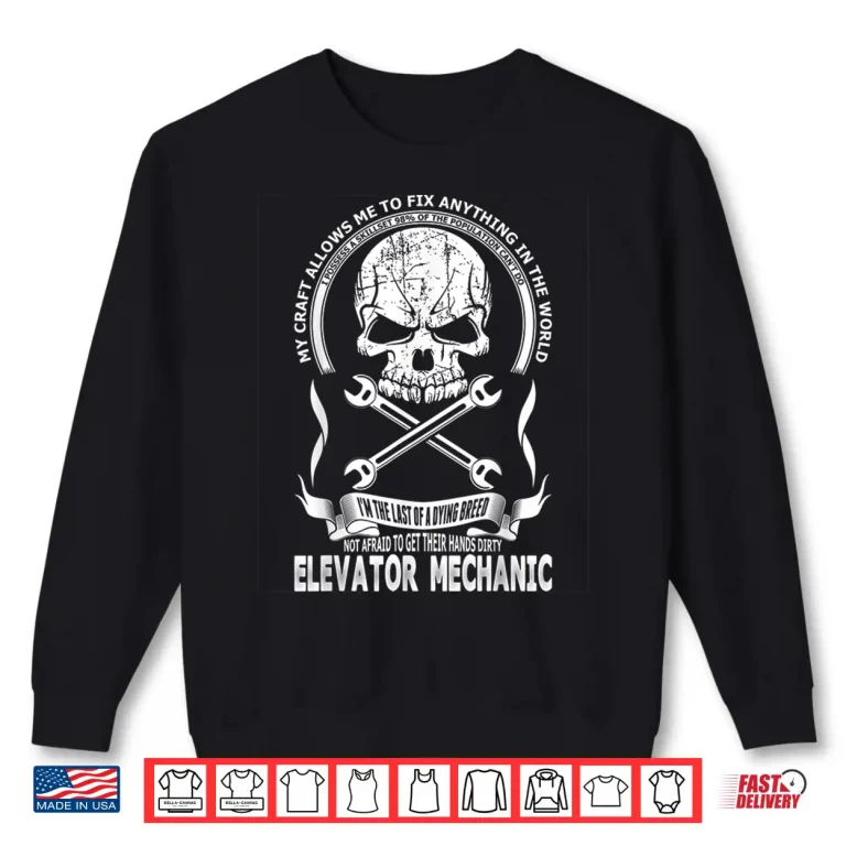 Sweatshirt Elevator Mechanic Shirt